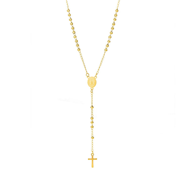 Elegant Divine Rosary Necklace – Timeless Faith & Grace