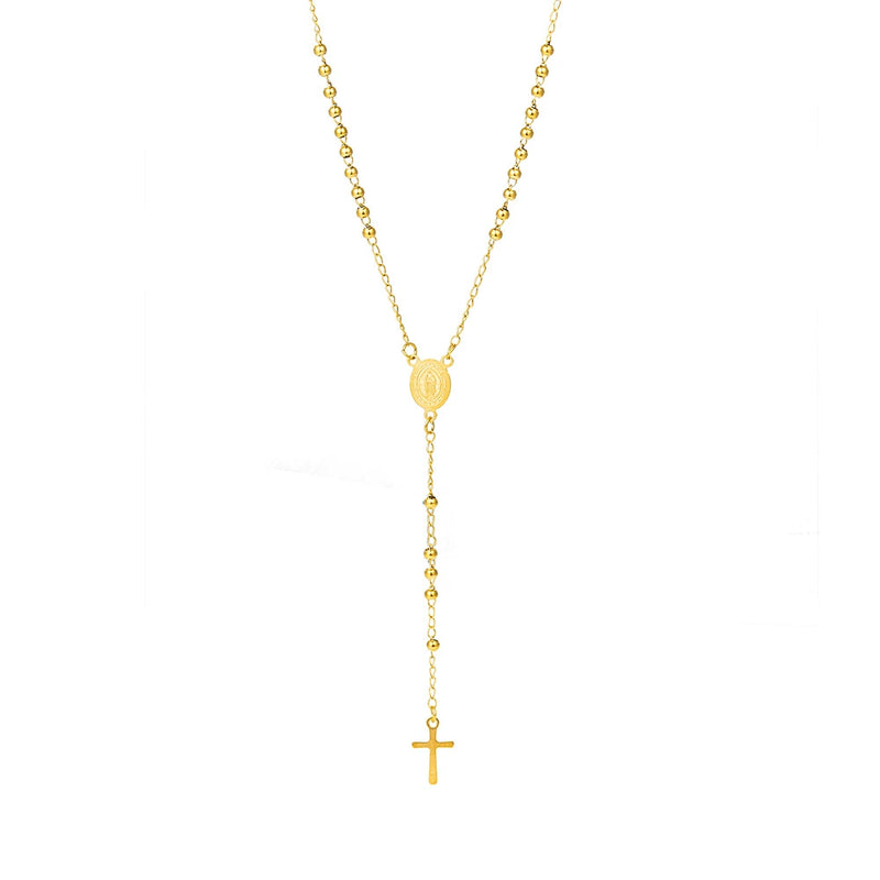 Elegant Divine Rosary Necklace – Timeless Faith & Grace